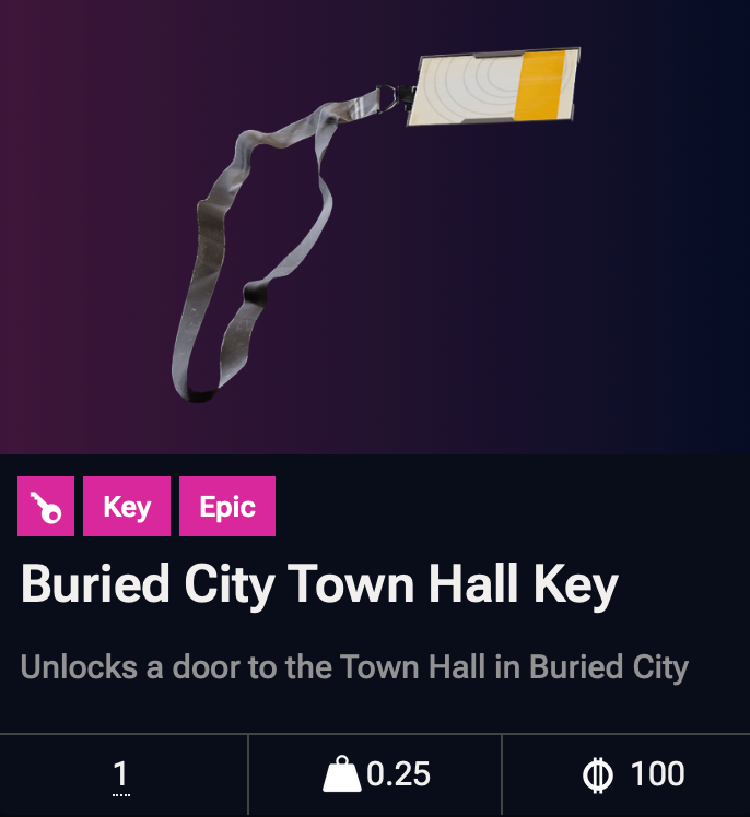 Arc Raiders - Keys